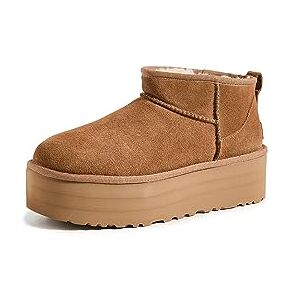 UGG Femme Classic Ultra Mini Platform Casual Shoe, Chestnut, 38 EU - Publicité UGG Femme Classic Ultra Mini Platform Casual Shoe, Chestnut, 38 EU - Publicité