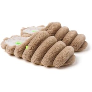 HOT POTATOES Femme Whalan Chausson, Taupe, 38 EU - Publicité HOT POTATOES Femme Whalan Chausson, Taupe, 38 EU - Publicité