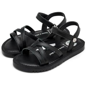GIOSEPPO Tolland Sandales plates pour fille, Noir, 27 EU - Publicité GIOSEPPO Tolland Sandales plates pour fille, Noir, 27 EU - Publicité