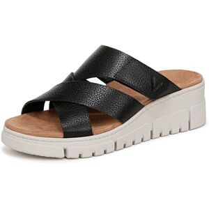 Vionic Femme Uptown Sunset Sandale cale, Black Veg Leather, 42 EU - Publicité Vionic Femme Uptown Sunset Sandale cale, Black Veg Leather, 42 EU - Publicité