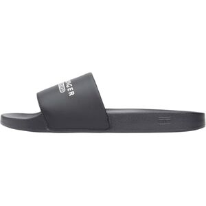 Tommy Hilfiger Claquettes de piscine surélevées pour homme, noir (noir), 43, Black, 43 EU - Publicité Tommy Hilfiger Claquettes de piscine surélevées pour homme, noir (noir), 43, Black, 43 EU - Publicité
