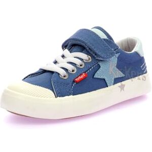 Kickers Kickgoldi, Baskets Basses Garçon, Bleu Etoile, 31 - Publicité Kickers Kickgoldi, Baskets Basses Garçon, Bleu Etoile, 31 - Publicité