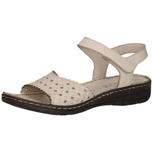 CAPRICE Sandales Femme à Talon en Cuir Confortables, Beige (Beige Nappa), 39 EU - Publicité CAPRICE Sandales Femme à Talon en Cuir Confortables, Beige (Beige Nappa), 39 EU - Publicité