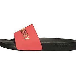 Superdry Code Logo Vegan Pool Slide, Tongs pour femme, Noir/rose (Black Active Pink Metallic Gold), Small - Publicité Superdry Code Logo Vegan Pool Slide, Tongs pour femme, Noir/rose (Black Active Pink Metallic Gold), Small - Publicité