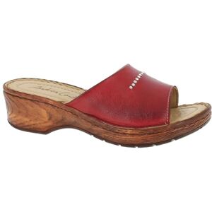 Andrea Conti Mules pour Femme, Rouge, 40 EU - Publicité Andrea Conti Mules pour Femme, Rouge, 40 EU - Publicité