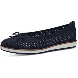 Tamaris Femme Ballerine cuir plate bleu 39 EU - Publicité Tamaris Femme Ballerine cuir plate bleu 39 EU - Publicité