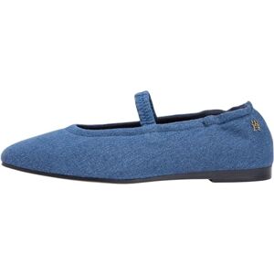 Tommy Hilfiger Femme Ellastic Ballerina Fw0fw09351 Ballerines, Denim (Denim), 37 EU - Publicité Tommy Hilfiger Femme Ellastic Ballerina Fw0fw09351 Ballerines, Denim (Denim), 37 EU - Publicité