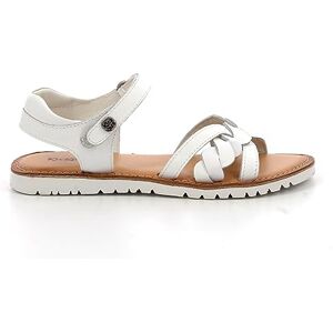 Kickers Betty, Sandales Fille, Blanc, 25 - Publicité Kickers Betty, Sandales Fille, Blanc, 25 - Publicité