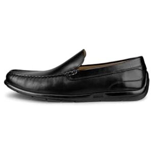 ECCO Chaussures Classic MOC 2.0 pour Homme, Noir, 47/47.5 EU - Publicité ECCO Chaussures Classic MOC 2.0 pour Homme, Noir, 47/47.5 EU - Publicité