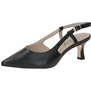 CAPRICE Escarpins Slingback Femme en Cuir Bout Pointu, Noir (Black Nappa), 38,5 EU - Publicité CAPRICE Escarpins Slingback Femme en Cuir Bout Pointu, Noir (Black Nappa), 38,5 EU - Publicité