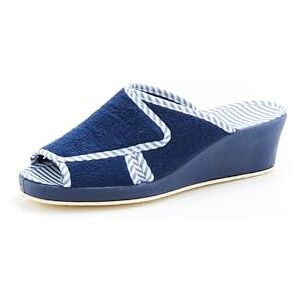 Damart Mules Fantaisie Femme Bleu Rayé Taille 39 - Publicité Damart Mules Fantaisie Femme Bleu Rayé Taille 39 - Publicité