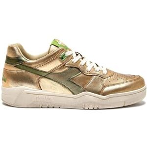 Diadora Heritage Chaussures B.560 Metallic Wn 181204 Baskets Casual Femme Mixte Cuir Or, or, 39 EU - Publicité Diadora Heritage Chaussures B.560 Metallic Wn 181204 Baskets Casual Femme Mixte Cuir Or, or, 39 EU - Publicité