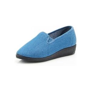 Damart Chaussons Effet Jean Femme Bleu Taille 40 - Publicité Damart Chaussons Effet Jean Femme Bleu Taille 40 - Publicité