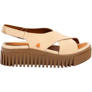 Art Brighton, Sandales plates pour femme, crème-caramel, 39 EU - Publicité Art Brighton, Sandales plates pour femme, crème-caramel, 39 EU - Publicité