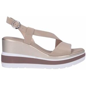 Nero Giardini E513520D Sandales Femme en Cuir Beige 39 EU - Publicité Nero Giardini E513520D Sandales Femme en Cuir Beige 39 EU - Publicité