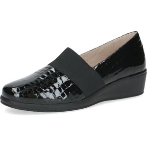CAPRICE Confort Mocassins Femme en Cuir Largeur Confort H, Noir (Black Croco), 39 EU - Publicité CAPRICE Confort Mocassins Femme en Cuir Largeur Confort H, Noir (Black Croco), 39 EU - Publicité