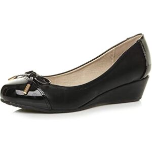 Ajvani Femmes Talon compensé mi-Bas élégant Ballerine Chaussure Escarpins Pointure 3 36 - Publicité Ajvani Femmes Talon compensé mi-Bas élégant Ballerine Chaussure Escarpins Pointure 3 36 - Publicité