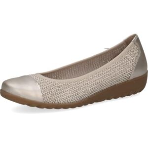 CAPRICE Ballerines Plates Femme, Blanc (OFFWHITE Comb), 38 EU - Publicité CAPRICE Ballerines Plates Femme, Blanc (OFFWHITE Comb), 38 EU - Publicité