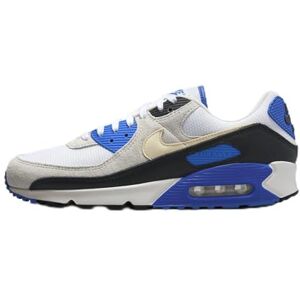 Nike Air Max 90 Premium Men White/Khaki-Racer Blue-Black EU 39 - Publicité Nike Air Max 90 Premium Men White/Khaki-Racer Blue-Black EU 39 - Publicité