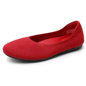 Dream Pairs Sdfa2423w Ballerines pour femme, rouge, 37.5 EU Larga - Publicité Dream Pairs Sdfa2423w Ballerines pour femme, rouge, 37.5 EU Larga - Publicité