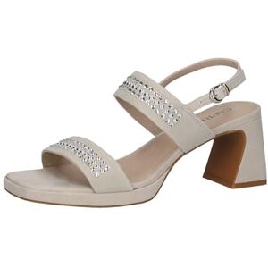 CAPRICE Femme 9-28315-42 Sandale à Talon, Suede Grise, 37 EU - Publicité CAPRICE Femme 9-28315-42 Sandale à Talon, Suede Grise, 37 EU - Publicité