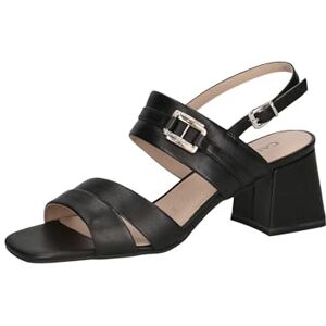 CAPRICE Sandales femme à talons en cuir Élégantes, Noir (Black Nappa), 40 EU - Publicité CAPRICE Sandales femme à talons en cuir Élégantes, Noir (Black Nappa), 40 EU - Publicité