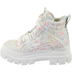 Buffalo Aspha Nc Mid Baskets en coton Blanc/rose/bleu, Blanc., 40 EU - Publicité Buffalo Aspha Nc Mid Baskets en coton Blanc/rose/bleu, Blanc., 40 EU - Publicité