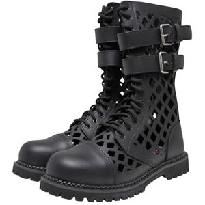 Brandit Phantom Grid Boots Unisexe Bottes de motard noir EU46 Cuir - Publicité Brandit Phantom Grid Boots Unisexe Bottes de motard noir EU46 Cuir - Publicité