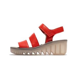 Fly London BEXY575FLY, Sandal Femme Chaussures, DEVIL RED, 37 - Publicité Fly London BEXY575FLY, Sandal Femme Chaussures, DEVIL RED, 37 - Publicité