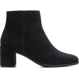 Clarks Freva55 Zip Womens Black Sde, 5 - Publicité Clarks Freva55 Zip Womens Black Sde, 5 - Publicité