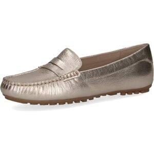 Caprice Mocassins Femme en Cuir Élégants, Métallique (Platin Metal.), 39 EU - Publicité Caprice Mocassins Femme en Cuir Élégants, Métallique (Platin Metal.), 39 EU - Publicité