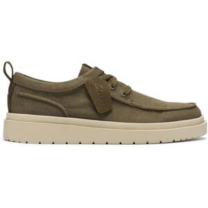 Clarks Polden MOC Olive Canvas 39,5 - Publicité Clarks Polden MOC Olive Canvas 39,5 - Publicité
