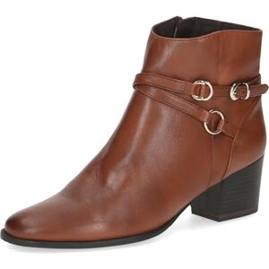 CAPRICE Femme Damen Botte Tendance, Cognac Nappa, 36 EU - Publicité CAPRICE Femme Damen Botte Tendance, Cognac Nappa, 36 EU - Publicité