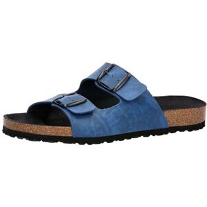 Lico Mules Bioline Man pour homme, bleu, 44 EU - Publicité Lico Mules Bioline Man pour homme, bleu, 44 EU - Publicité