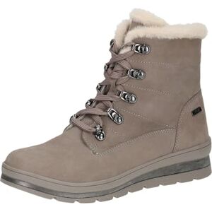 CAPRICE Bottines femme à lacets Doublées Déperlantes, Beige (Taupe Nubuc), 42 EU - Publicité CAPRICE Bottines femme à lacets Doublées Déperlantes, Beige (Taupe Nubuc), 42 EU - Publicité
