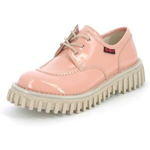 Kickers Aktive, Derbies Femme, Beige, 40 - Publicité Kickers Aktive, Derbies Femme, Beige, 40 - Publicité