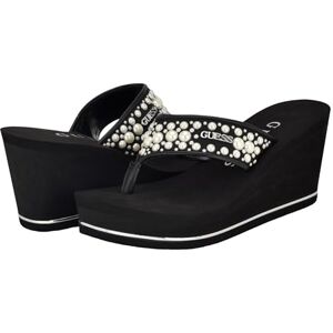 Guess Femme Silus Sandale cale, Noir 001, 41 EU - Publicité Guess Femme Silus Sandale cale, Noir 001, 41 EU - Publicité