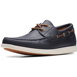 Clarks Chaussures Bateau Ferius Coast pour Homme, Bleu foncé Lea, 47 EU - Publicité Clarks Chaussures Bateau Ferius Coast pour Homme, Bleu foncé Lea, 47 EU - Publicité