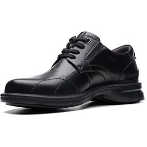 Clarks Gessler Lace Oxford pour Homme, Cuir Noir Noir, 42 EU - Publicité Clarks Gessler Lace Oxford pour Homme, Cuir Noir Noir, 42 EU - Publicité