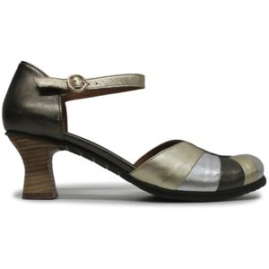 Fly London Women's BESH087FLY Pumps, Graphite/Silver/Gold, 38 - Publicité Fly London Women's BESH087FLY Pumps, Graphite/Silver/Gold, 38 - Publicité