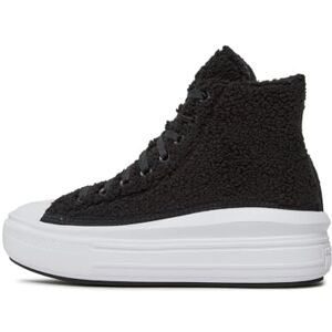 Converse Chuck Taylor All Star Move Platform Sherpa Sneaker Nera da Donna - Publicité Converse Chuck Taylor All Star Move Platform Sherpa Sneaker Nera da Donna - Publicité