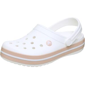 Crocs Crocband Clog 46-47 EU White/Pink Caramel - Publicité Crocs Crocband Clog 46-47 EU White/Pink Caramel - Publicité