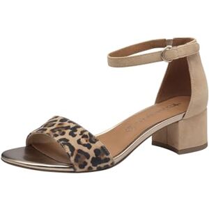 Tamaris Femme Damen Sandale à Talon, Léopard Comb, 38 EU - Publicité Tamaris Femme Damen Sandale à Talon, Léopard Comb, 38 EU - Publicité