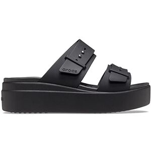 Crocs Femme Brooklyn Buckle Low Wedge Sandales, Black, 39/40 EU - Publicité Crocs Femme Brooklyn Buckle Low Wedge Sandales, Black, 39/40 EU - Publicité