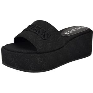 Guess Femme Bintai Sandale, Logo Noir 001, 37.5 EU - Publicité Guess Femme Bintai Sandale, Logo Noir 001, 37.5 EU - Publicité