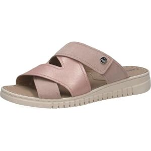 CAPRICE sandale femme en cuir, Rose (ROSE PERLATO), 41 EU - Publicité CAPRICE sandale femme en cuir, Rose (ROSE PERLATO), 41 EU - Publicité