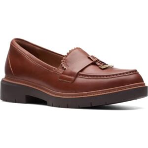 Clarks Femme Westlynn Bella Mocassin, Cuir Marron Clair, 39 EU - Publicité Clarks Femme Westlynn Bella Mocassin, Cuir Marron Clair, 39 EU - Publicité
