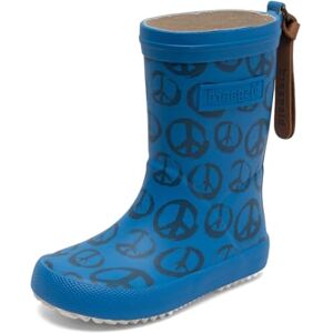 Bisgaard Bottes de pluie tendance unisexes pour enfant, Peace On Earth Sky, 24 EU - Publicité Bisgaard Bottes de pluie tendance unisexes pour enfant, Peace On Earth Sky, 24 EU - Publicité