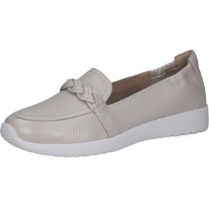 CAPRICE Mocassins Femme en Cuir, Blanc (Pearl Perl DEE), 39 EU - Publicité CAPRICE Mocassins Femme en Cuir, Blanc (Pearl Perl DEE), 39 EU - Publicité