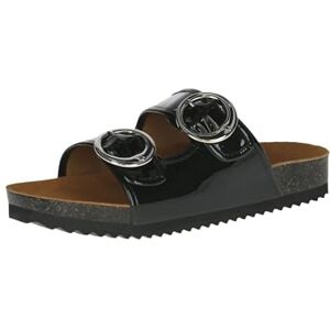 CAPRICE Mules femme en cuir Confortables, Noir (Black Patent), 39 EU - Publicité CAPRICE Mules femme en cuir Confortables, Noir (Black Patent), 39 EU - Publicité